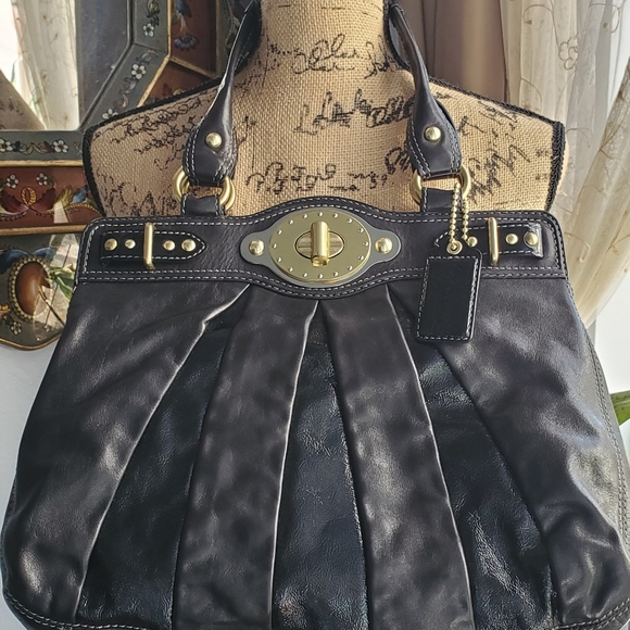 RARE Coach Purse Tote Bag - Picture 2 of 13